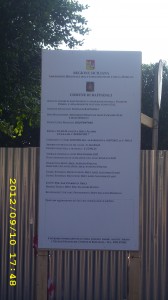 cartello di cantiere